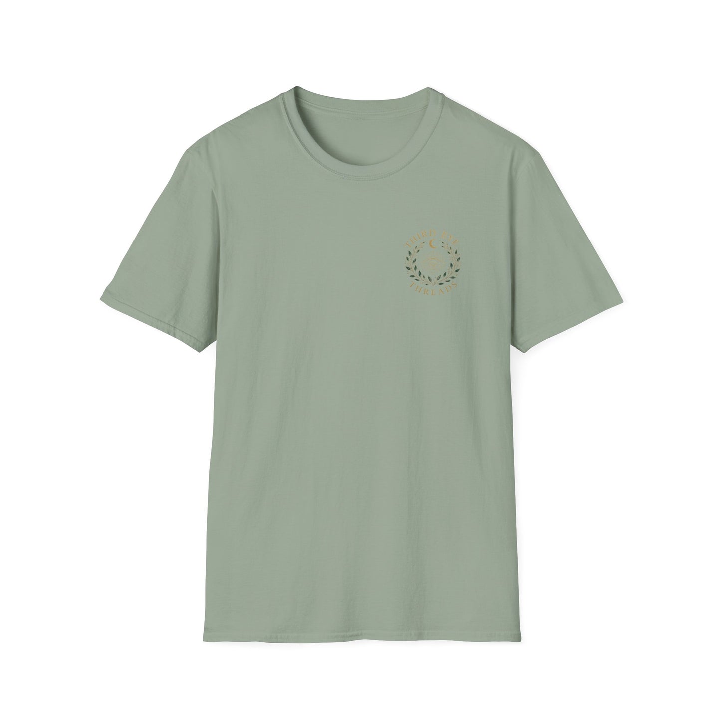 Unisex Softstyle T-Shirt - Third Eye Threads Meditation Design
