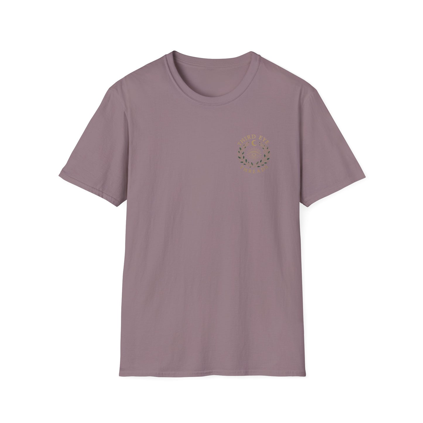 Unisex Softstyle T-Shirt - Third Eye Threads Meditation Design