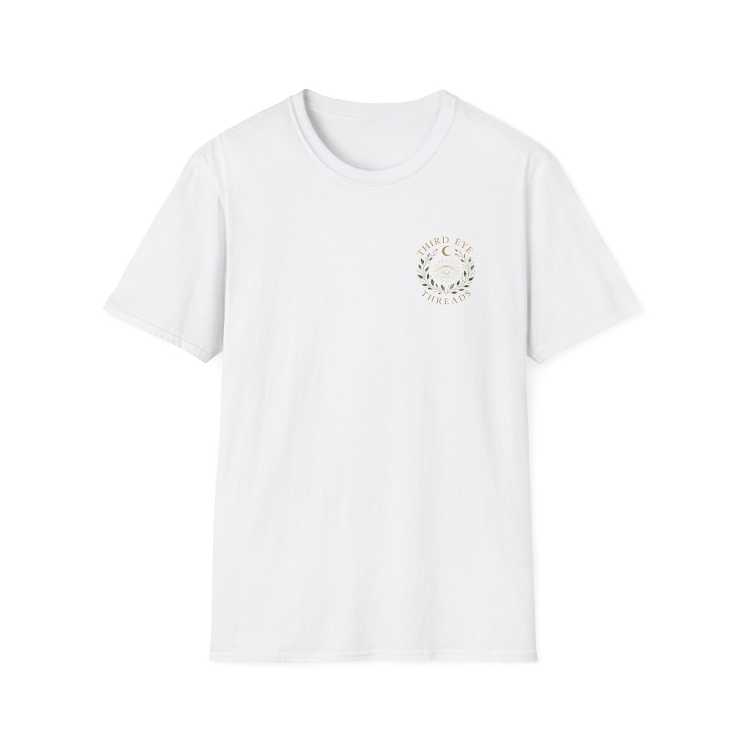 Unisex Softstyle T-Shirt - Third Eye Threads Meditation Design