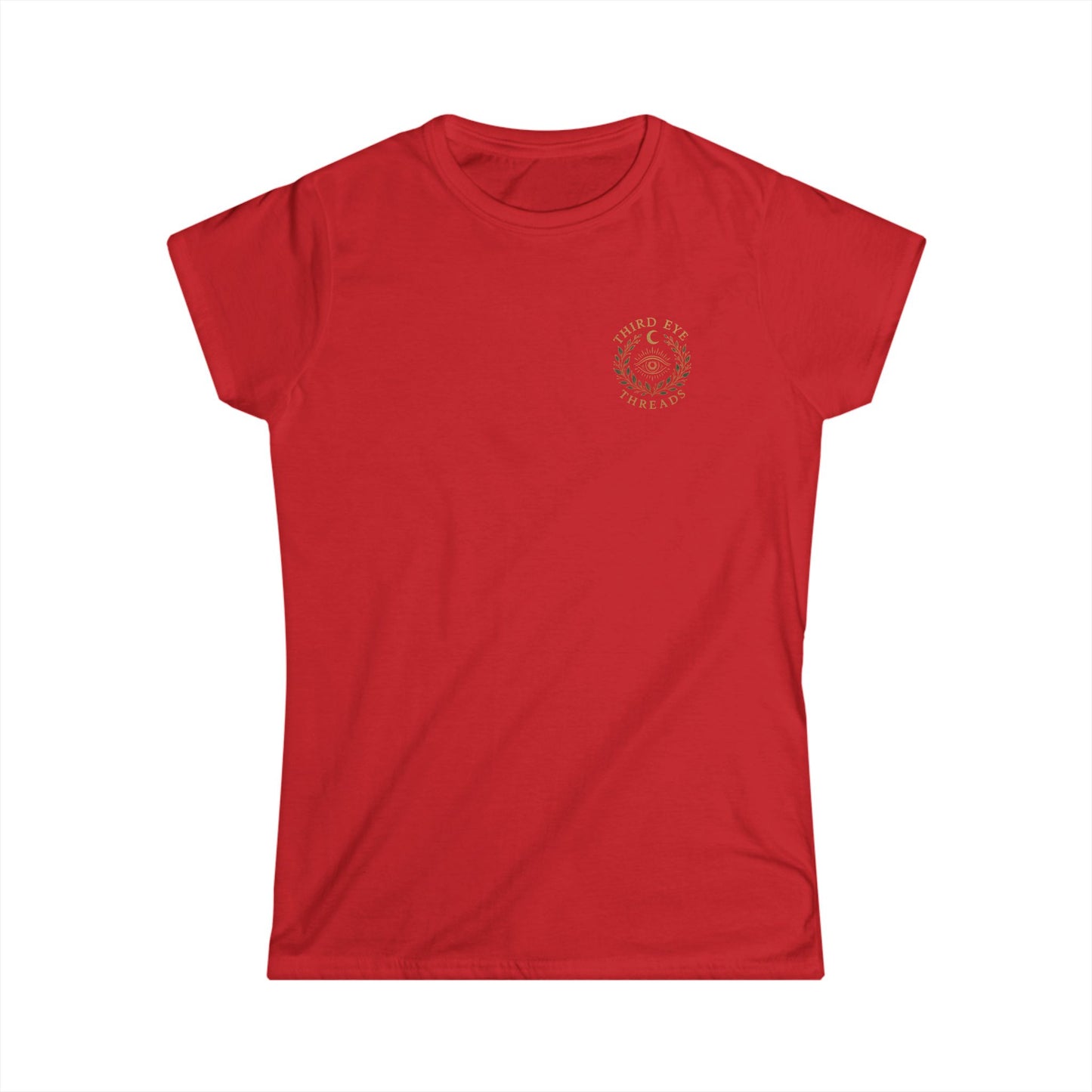 Magic in Bloom Women's Softstyle Tee | Floral Design for Nature Lovers
