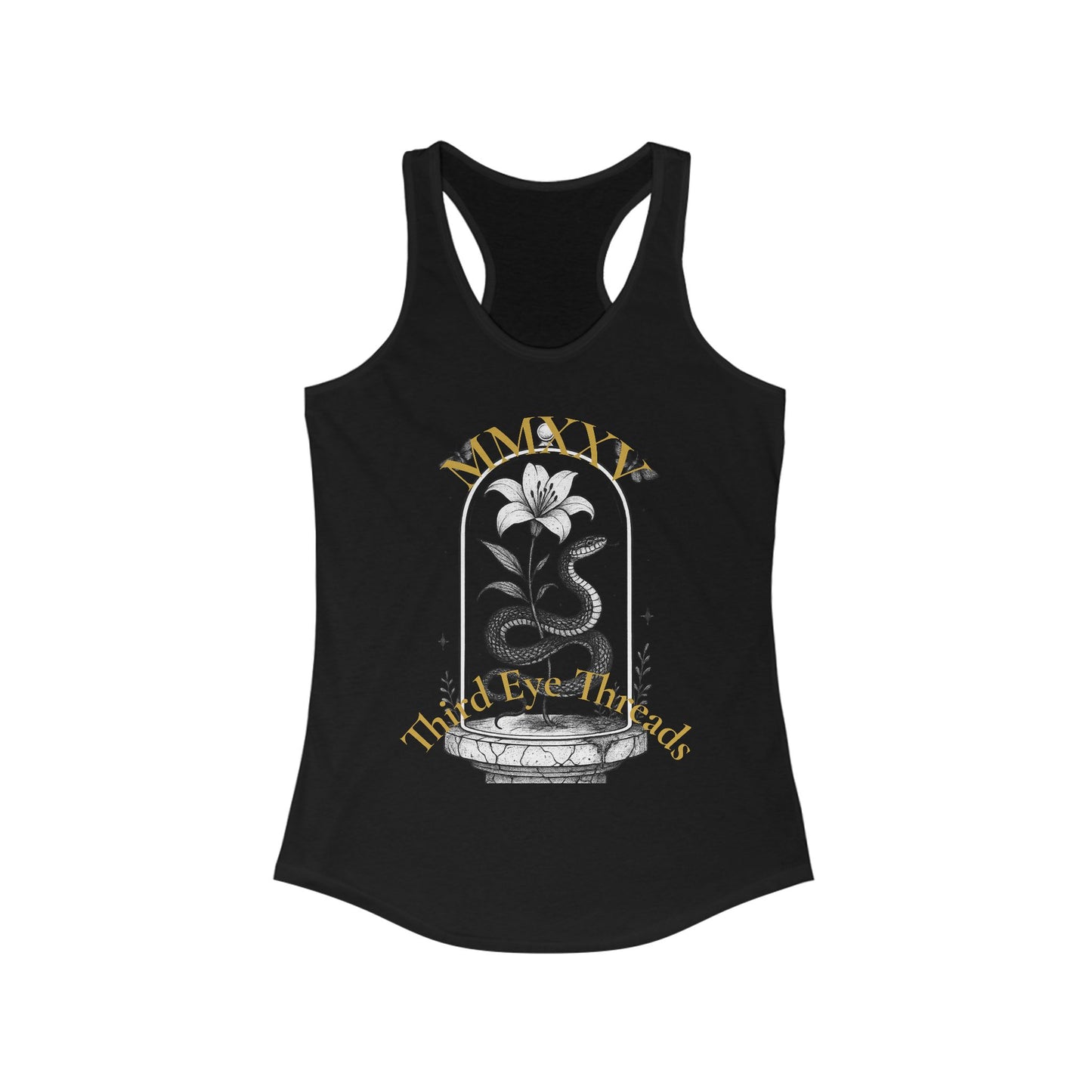 Tank Top - Year of the Snake Magic Dark Elegant Design