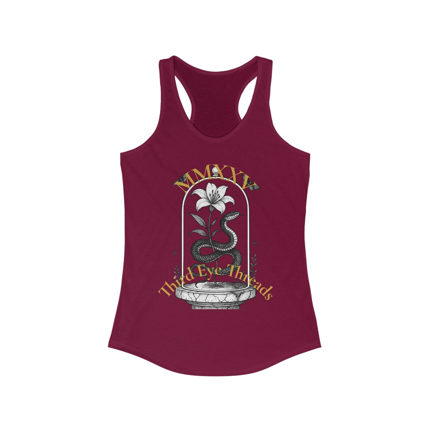 Tank Top - Year of the Snake Magic Dark Elegant Design