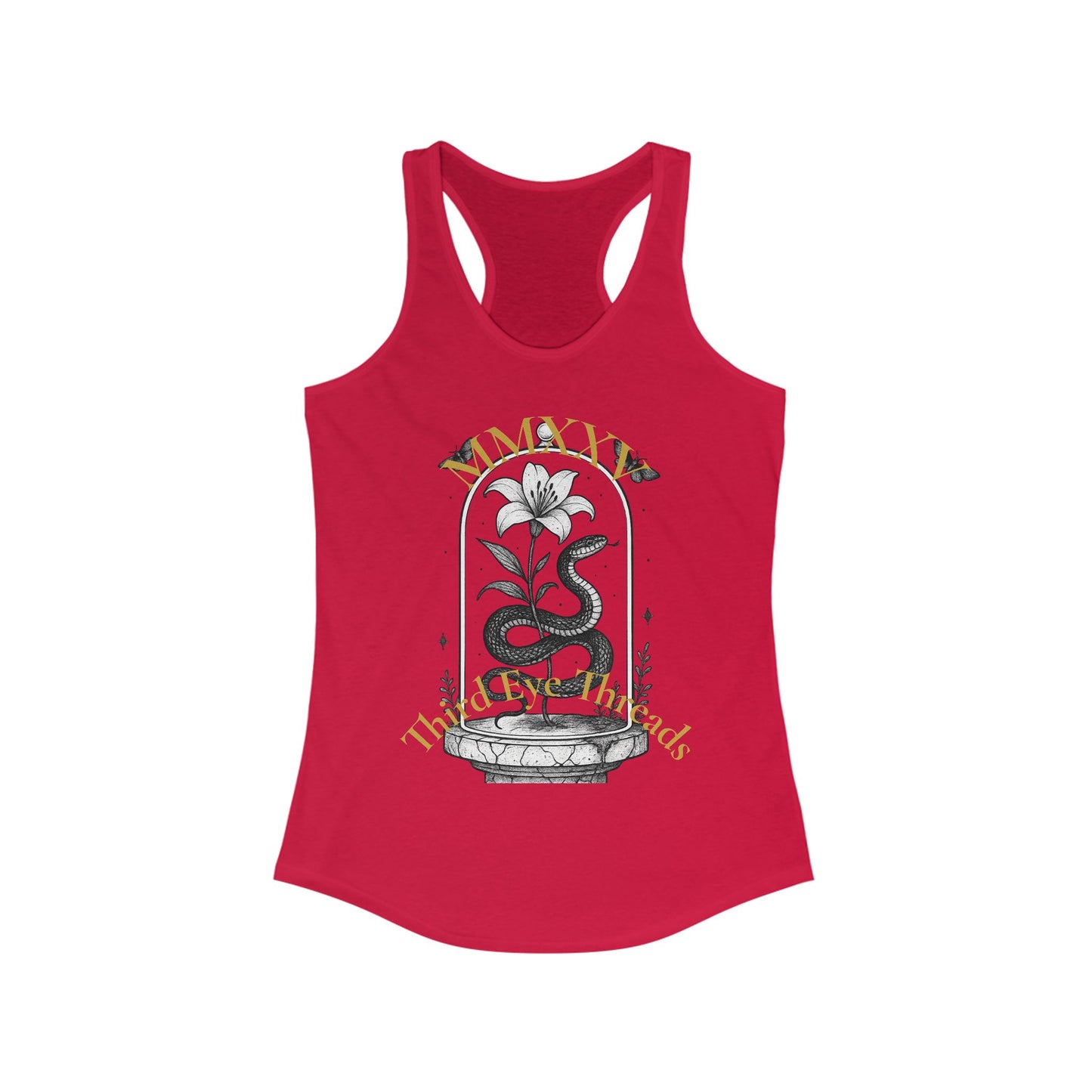 Tank Top - Year of the Snake Magic Dark Elegant Design