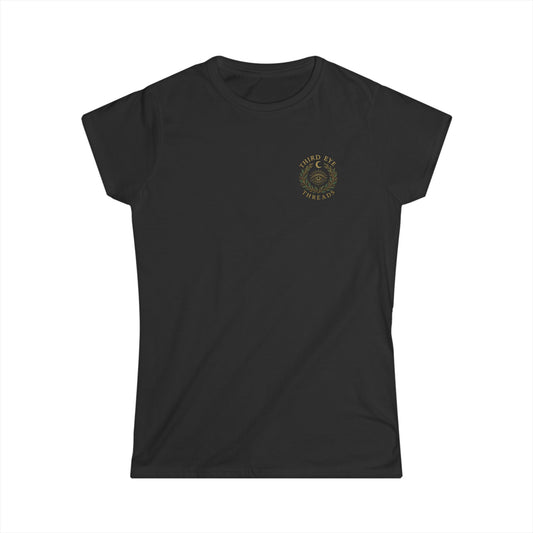 Magic in Bloom Women's Softstyle Tee | Floral Design for Nature Lovers