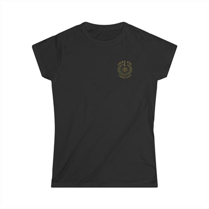 Garden-Inspired Women's Softstyle Tee - "The Garden Is My Temple"