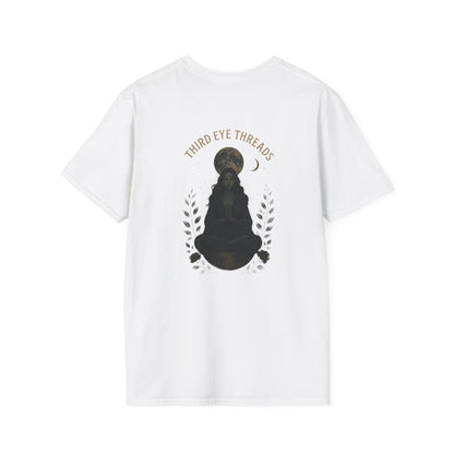 Unisex Softstyle T-Shirt - Third Eye Threads Meditation Design